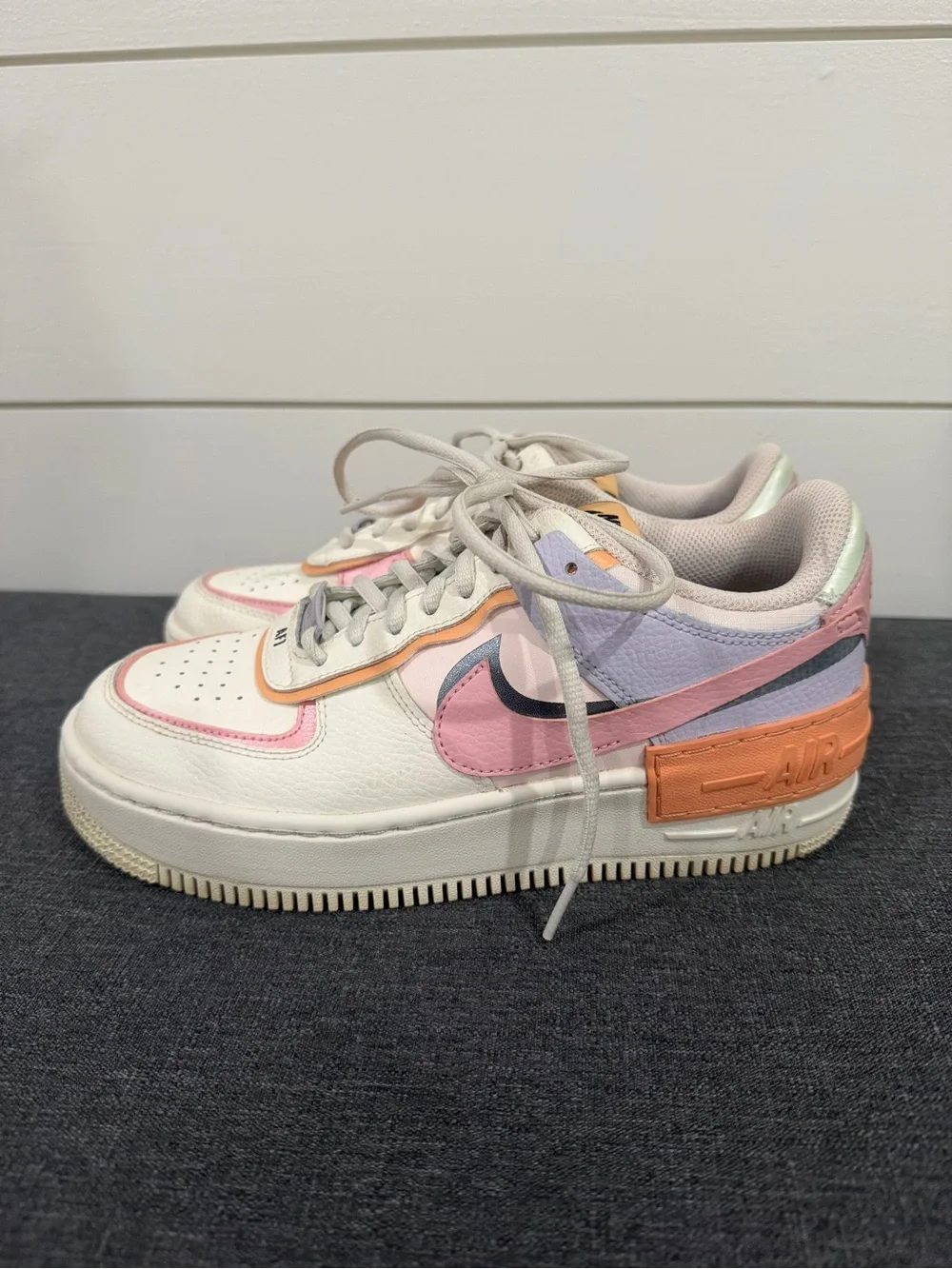 Nike Women’s Air Force 1 Shadow Orange Chalk Pink Glaze